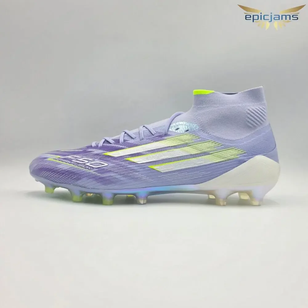 adidas F50 Sparkfusion Elite Women's Sz 10.5 AG FG Soccer Cleats JH7648 Purple